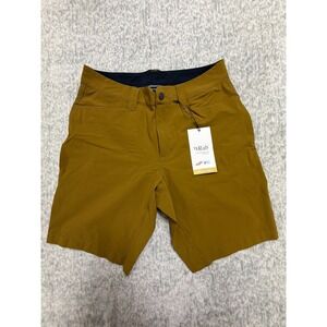 Rab Capstone Shorts Mens 30 Cumin Brown Hiking Outdoor Matrix Stretch QFU-96-CMN